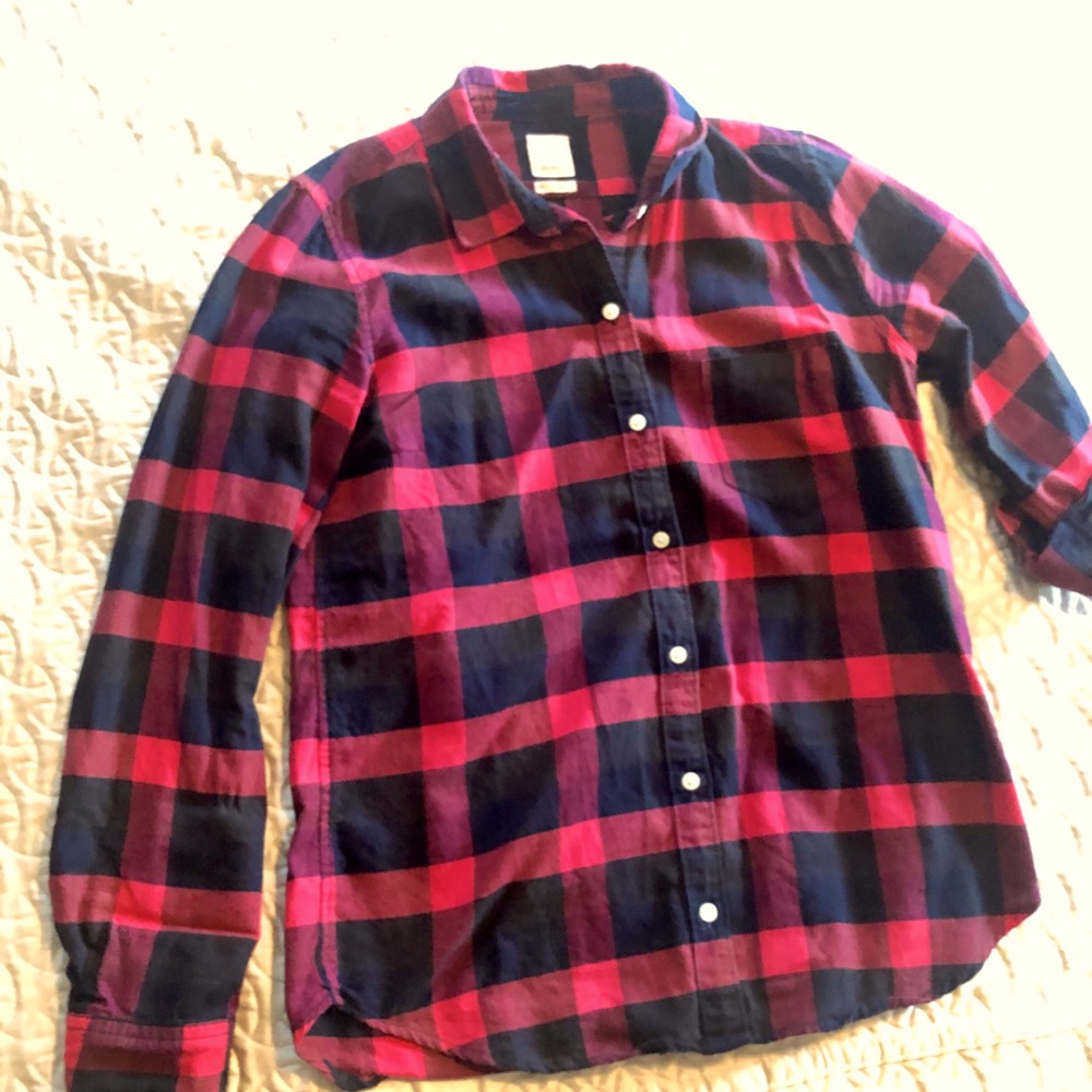 GAP Buffalo Plaid Button Down.